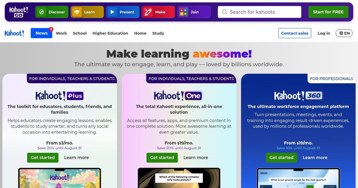 Kahoot !