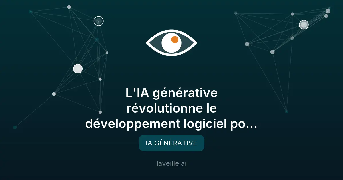 L'IA générative révolutionne le développement logiciel pour les novices