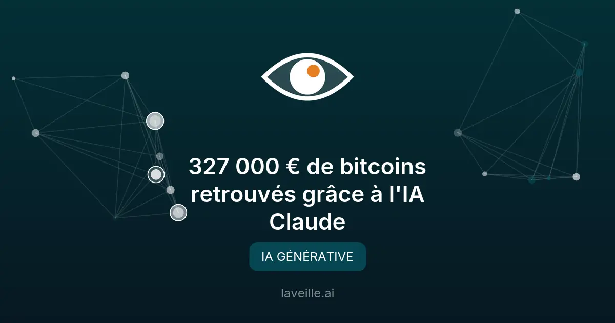 327 000 € de bitcoins retrouvés grâce à l'IA Claude