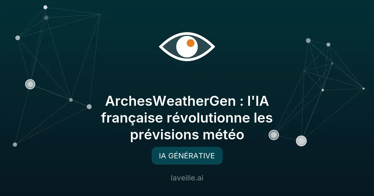 ArchesWeatherGen : l'IA française révolutionne les prévisions météo