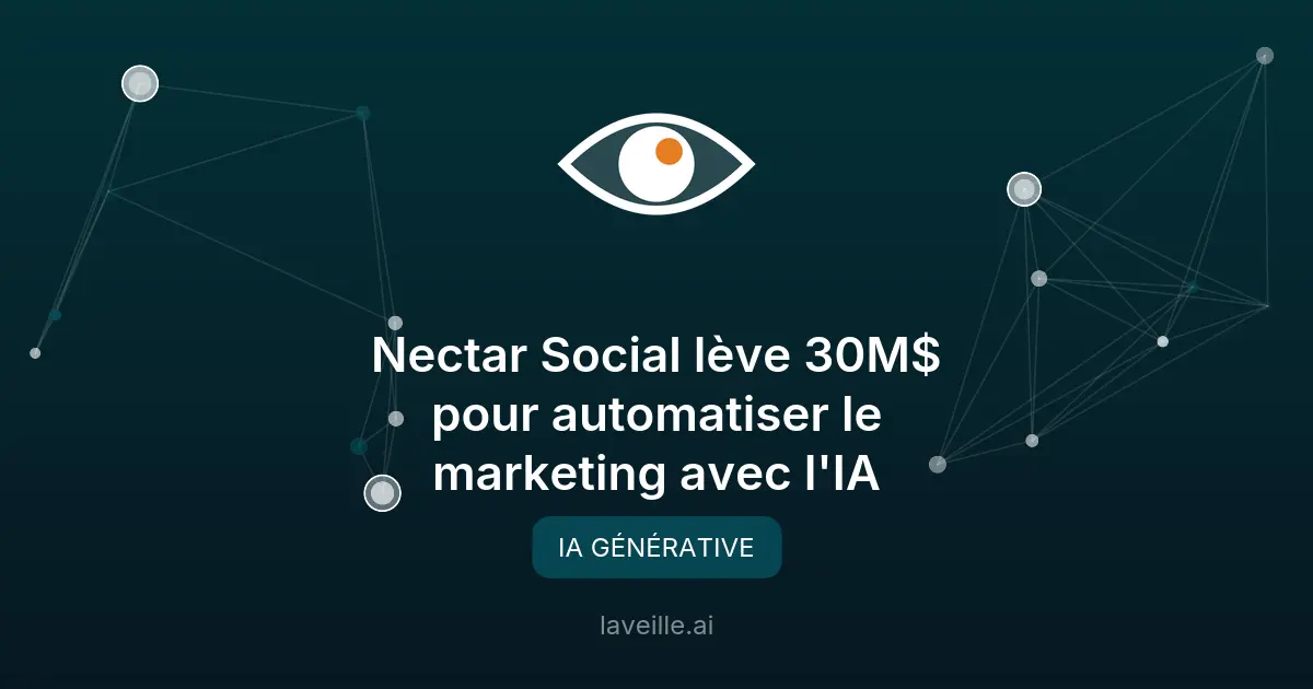 Nectar Social lève 30M$ pour automatiser le marketing avec l'IA