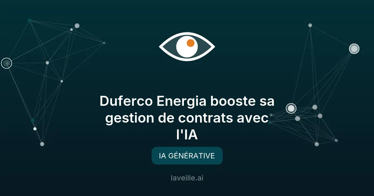 Duferco Energia booste sa gestion de contrats avec l'IA