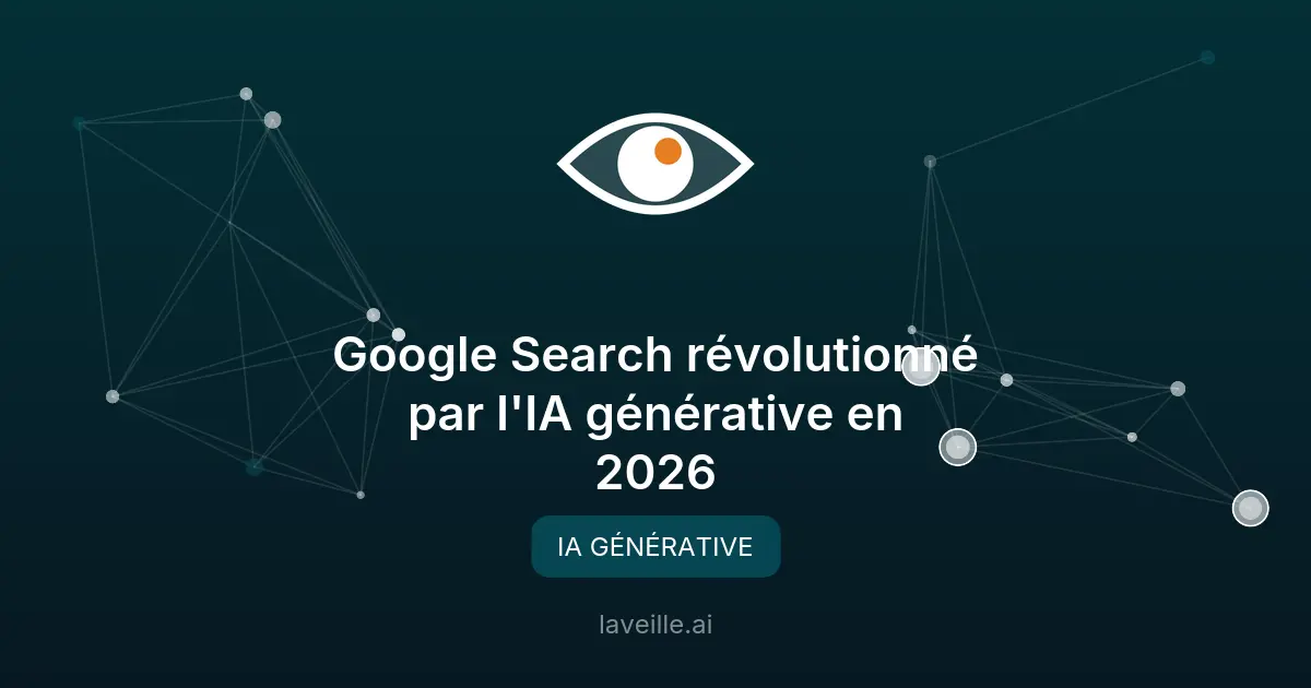 Google Search révolutionné par l'IA générative en 2026