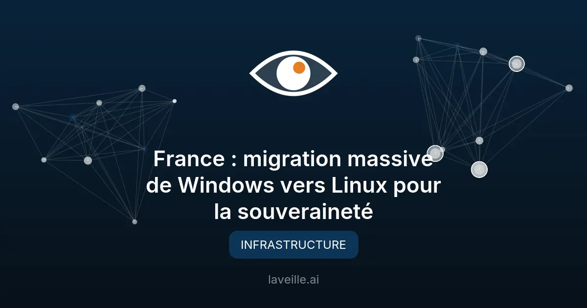 France : migration massive de Windows vers Linux pour la souveraineté