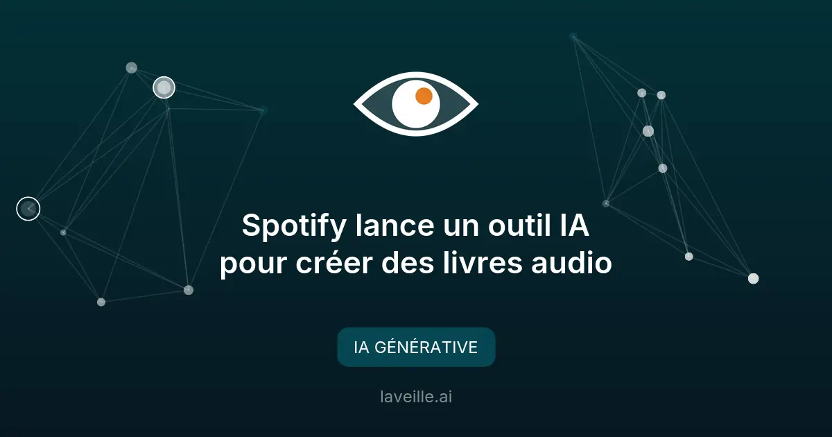 Spotify lance un outil IA pour créer des livres audio