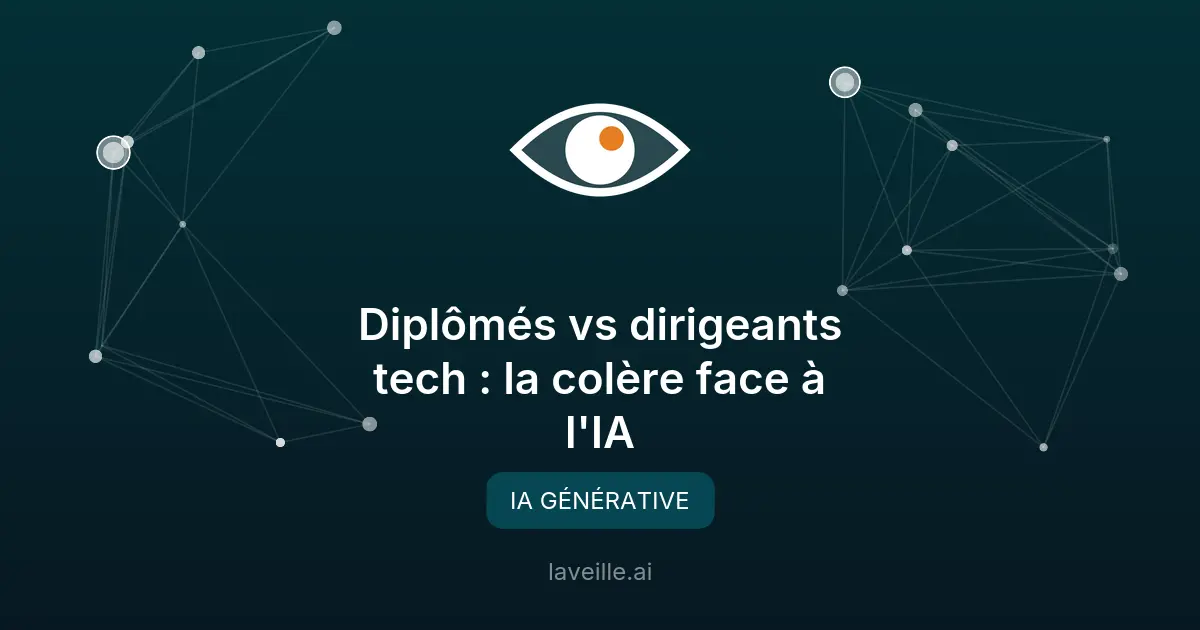 Diplômés vs dirigeants tech : la colère face à l'IA