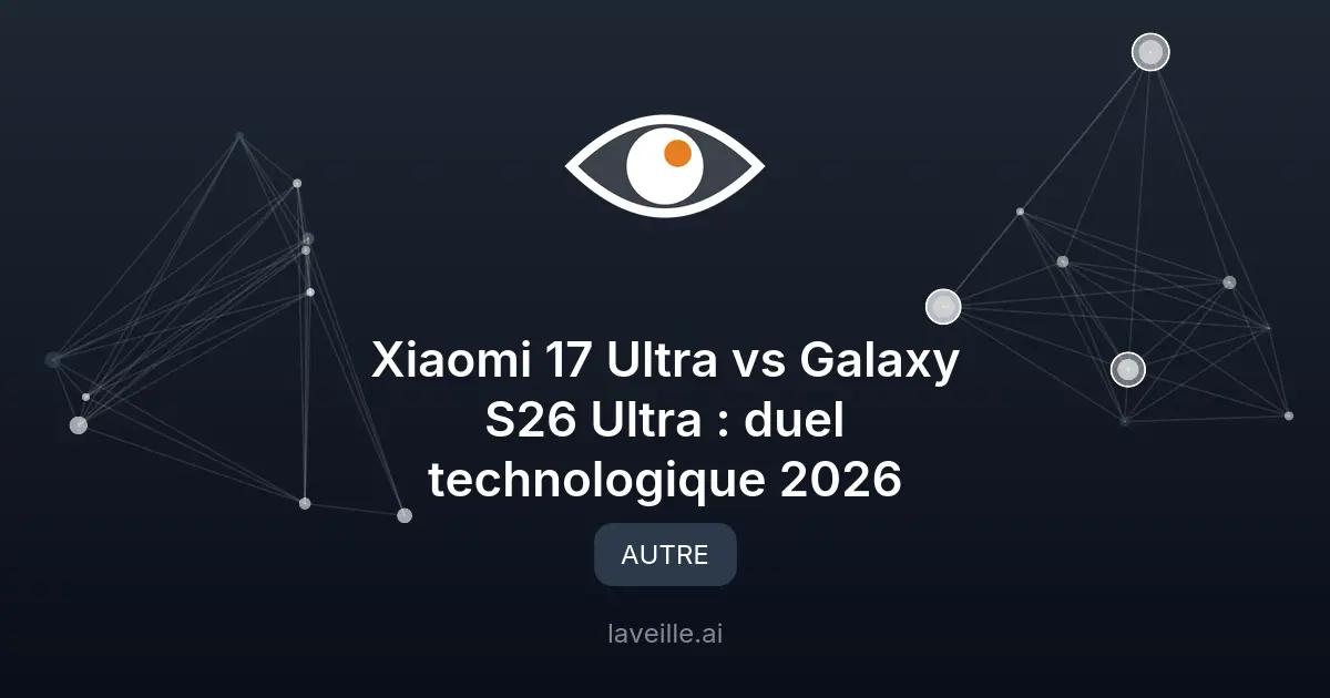 Xiaomi 17 Ultra vs Galaxy S26 Ultra : duel technologique 2026