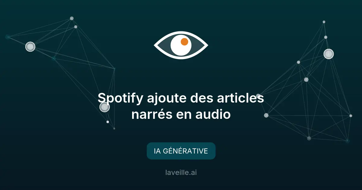 Spotify ajoute des articles narrés en audio