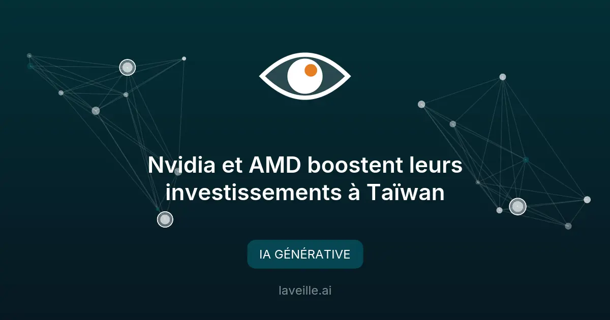 Nvidia et AMD boostent leurs investissements à Taïwan