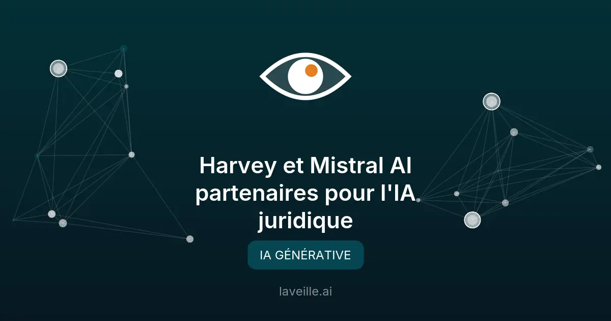 Harvey et Mistral AI partenaires pour l'IA juridique