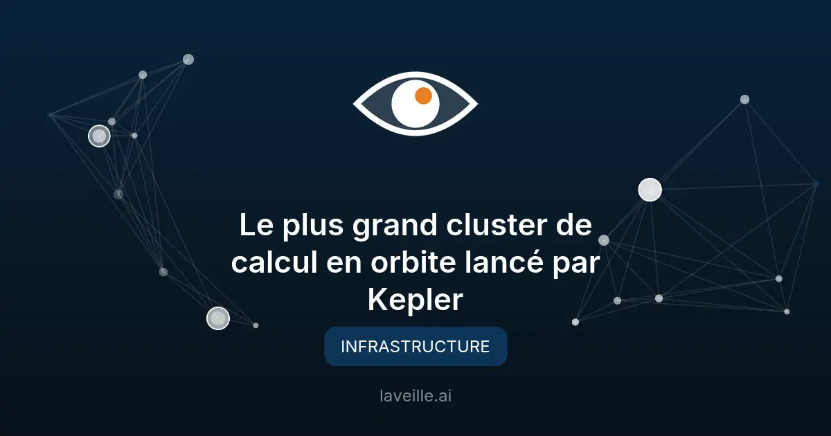 Le plus grand cluster de calcul en orbite lancé par Kepler