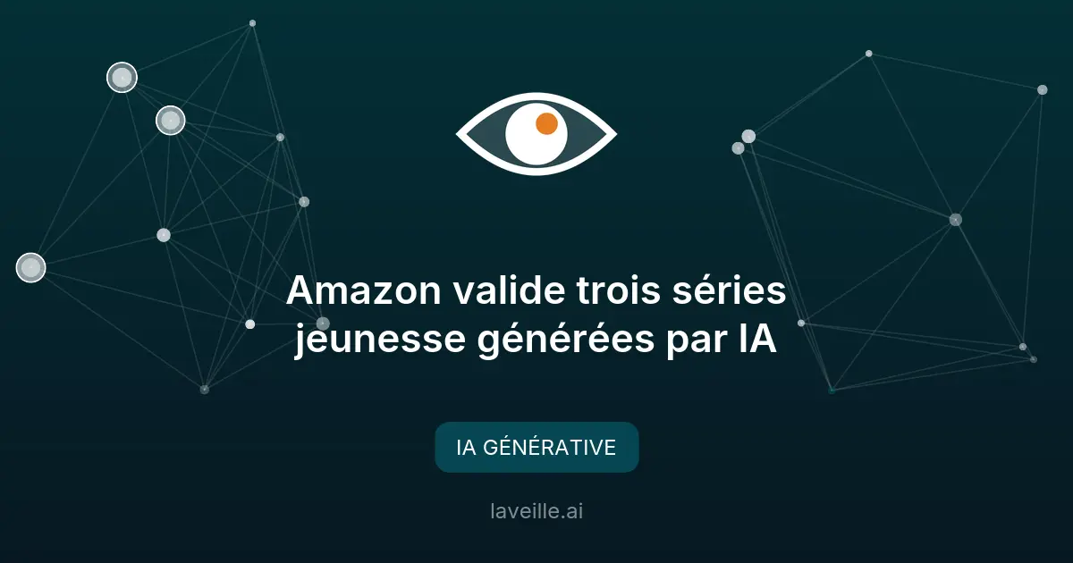 Amazon valide trois séries jeunesse générées par IA
