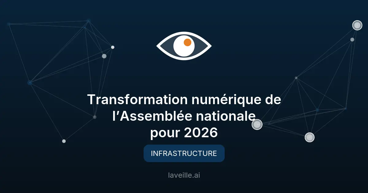 Transformation numérique de l’Assemblée nationale pour 2026