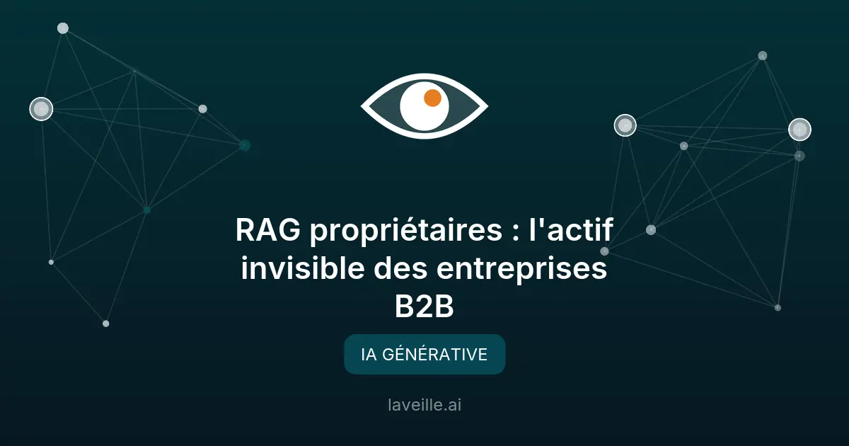 RAG propriétaires : l'actif invisible des entreprises B2B