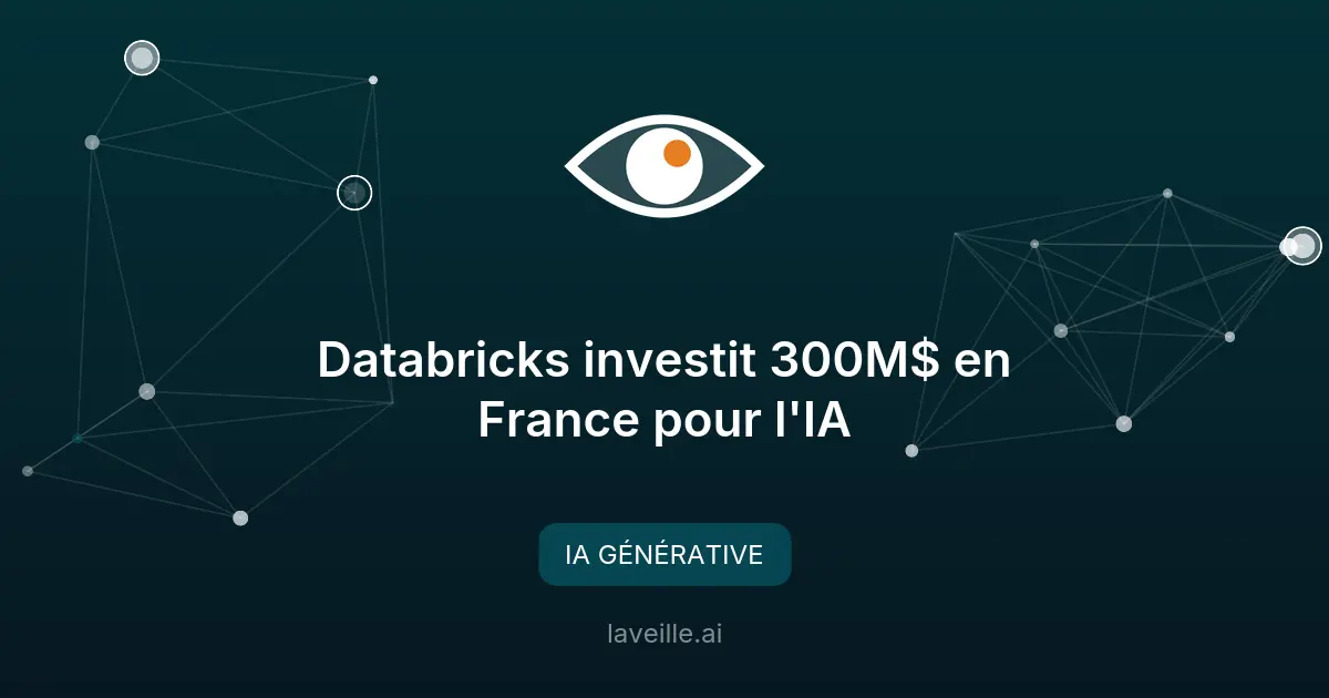 Databricks investit 300M$ en France pour l'IA