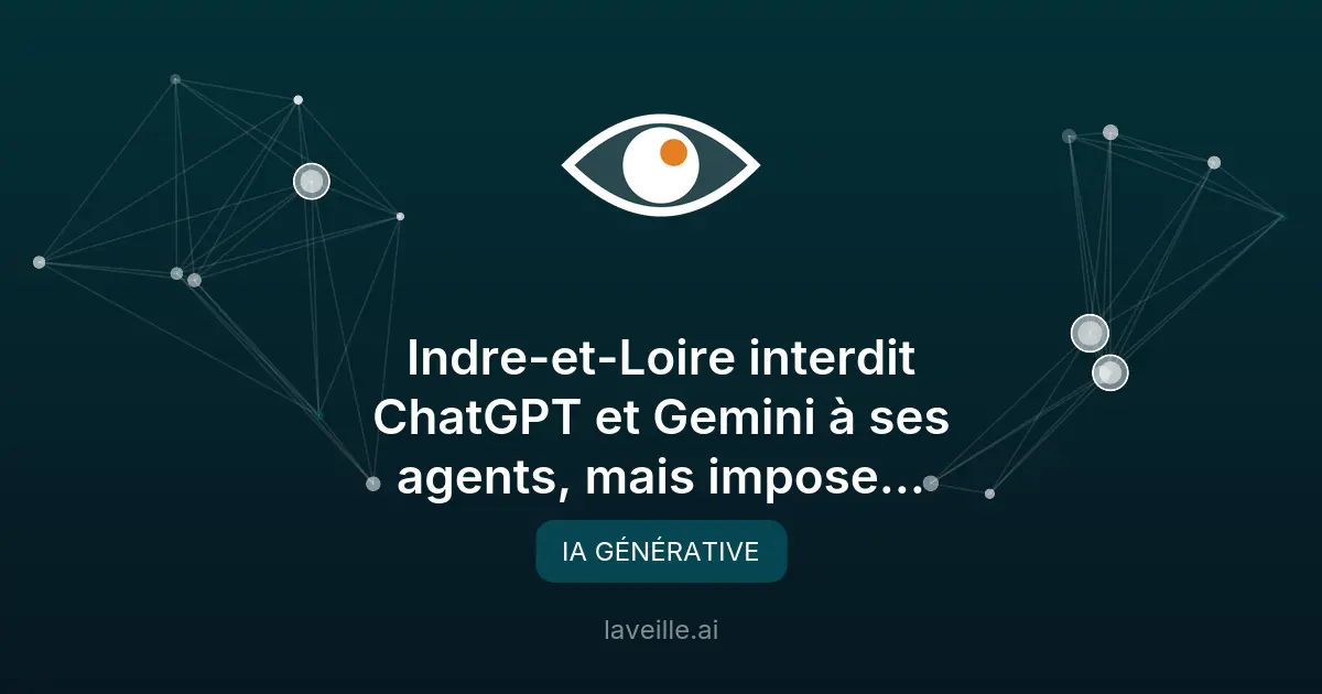 Indre-et-Loire interdit ChatGPT et Gemini à ses agents, mais impose Microsoft Copilot