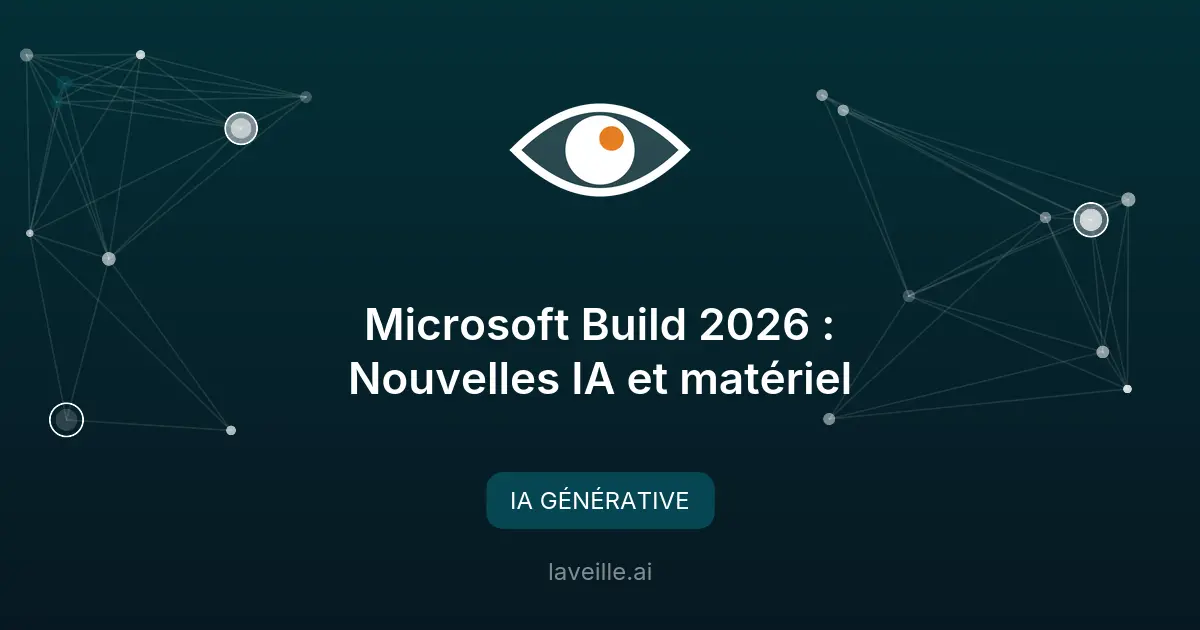 Microsoft Build 2026 : Nouvelles IA et matériel