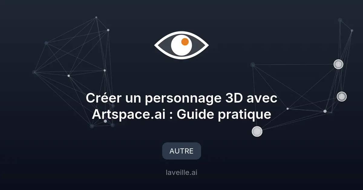 Créer un personnage 3D avec Artspace.ai : Guide pratique