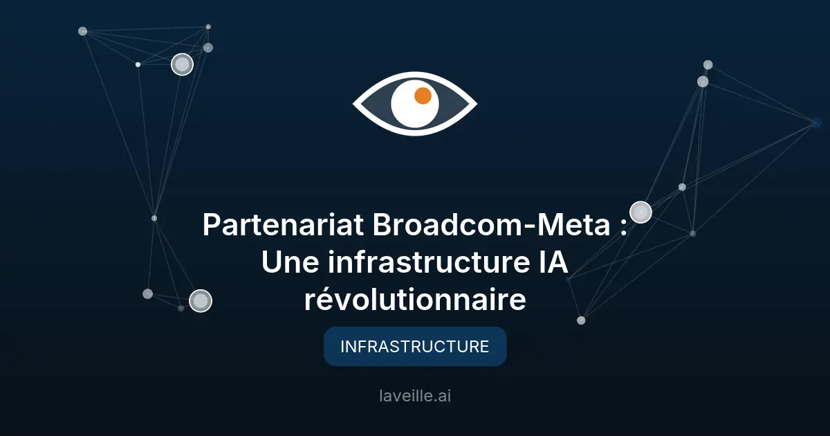 Partenariat Broadcom-Meta : Une infrastructure IA révolutionnaire