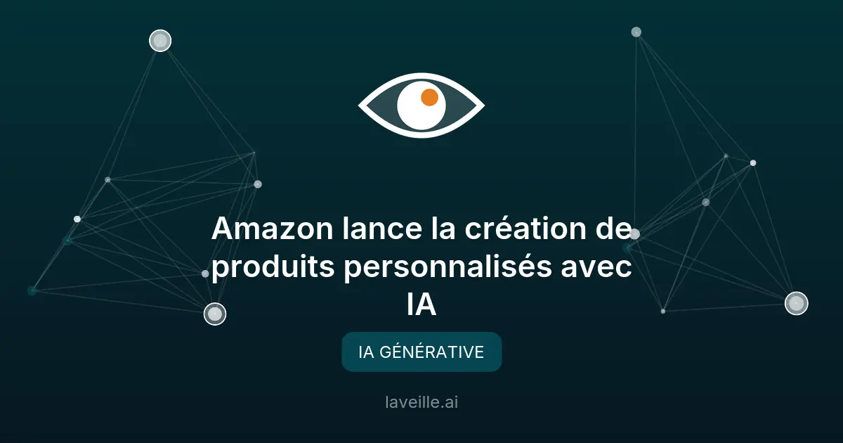 Amazon lance la création de produits personnalisés avec IA