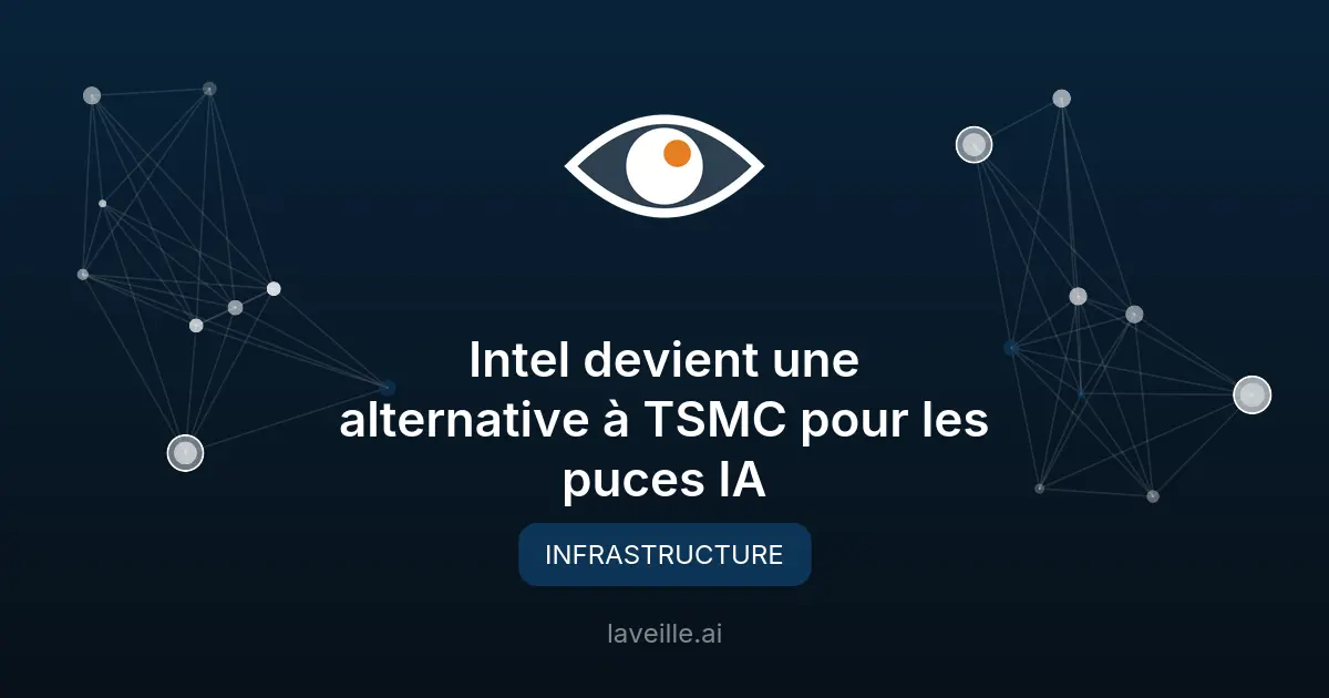 Intel devient une alternative à TSMC pour les puces IA
