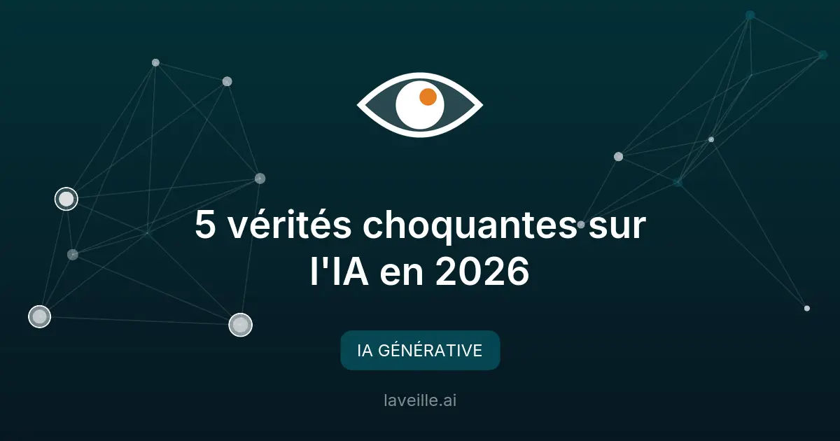 5 vérités choquantes sur l'IA en 2026