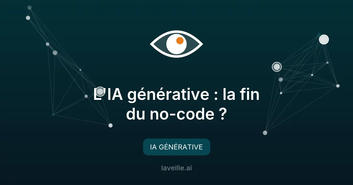 L'IA générative : la fin du no-code ?