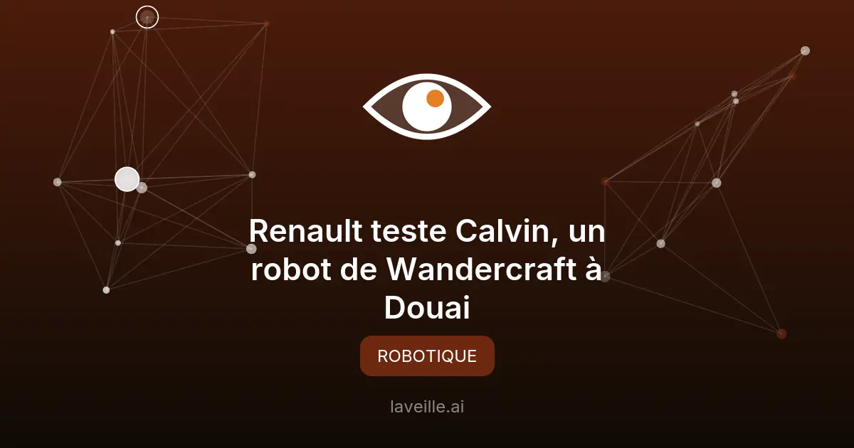 Renault teste Calvin, un robot de Wandercraft à Douai