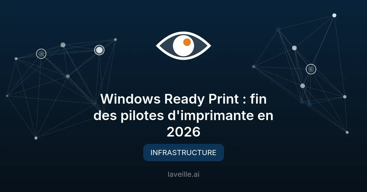 Windows Ready Print : fin des pilotes d'imprimante en 2026