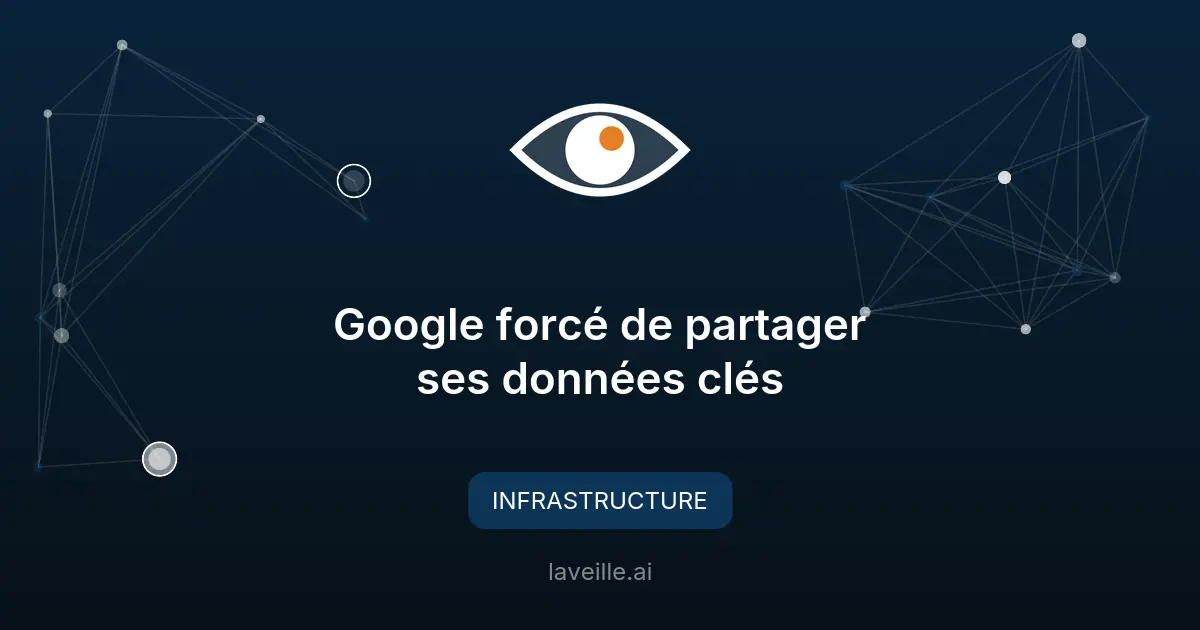 Google forcé de partager ses données clés