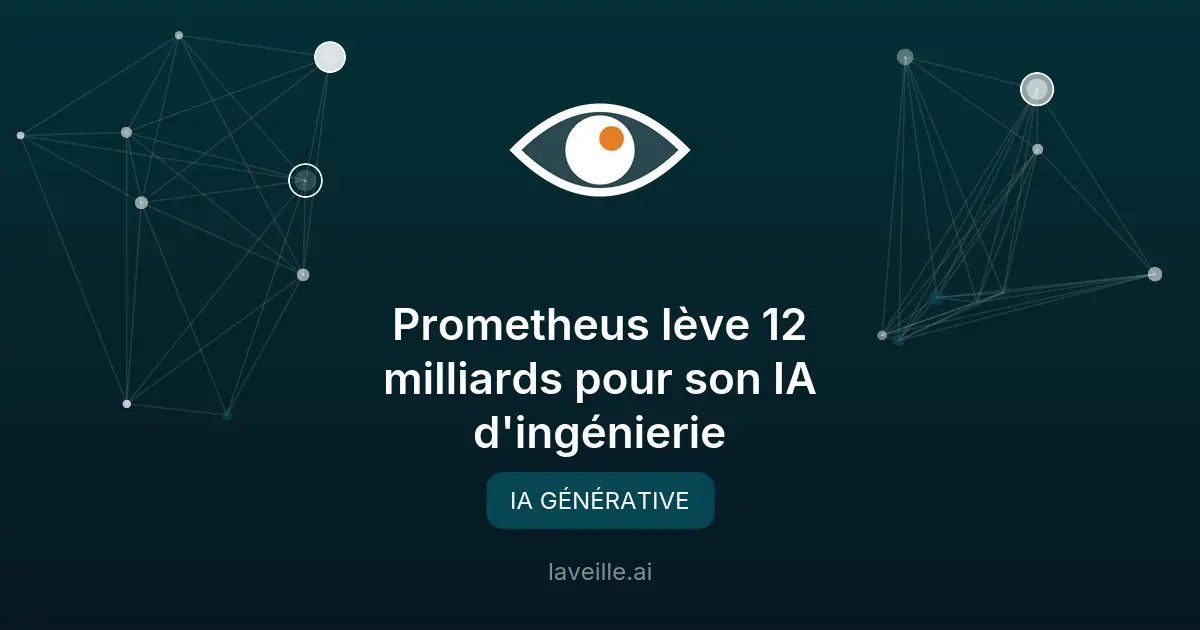 Prometheus lève 12 milliards pour son IA d'ingénierie