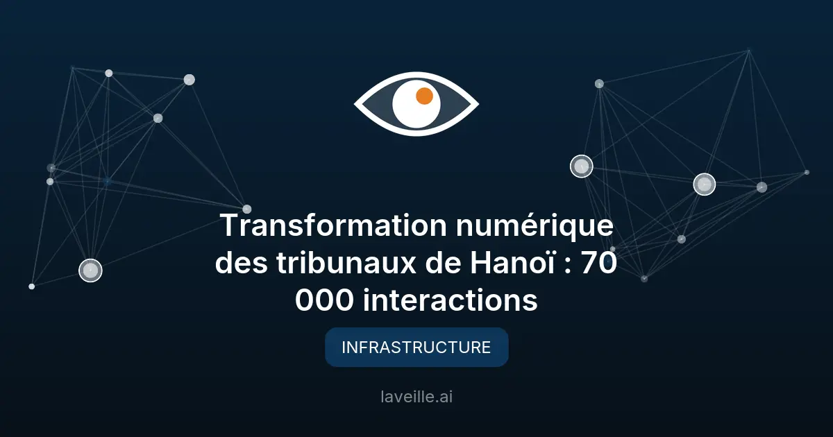 Transformation numérique des tribunaux de Hanoï : 70 000 interactions