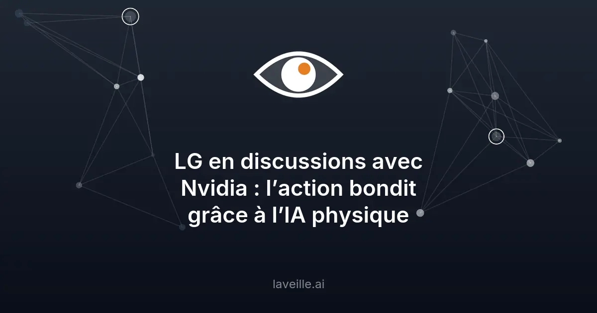 LG et Nvidia s'allient pour l'IA physique et la robotique