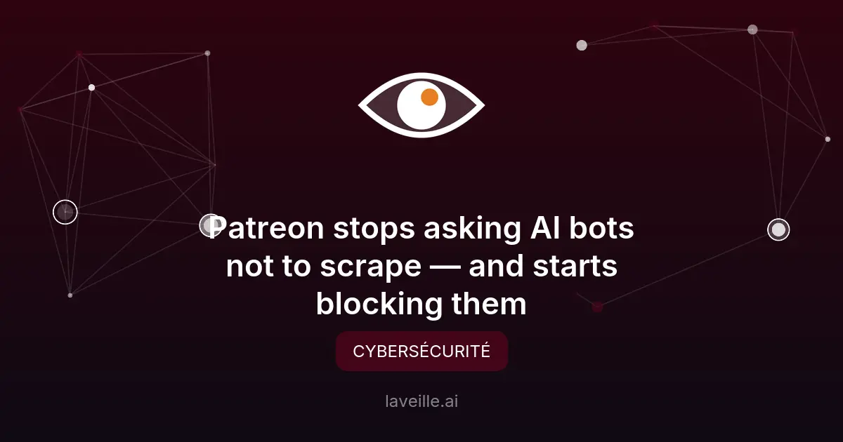 Patreon bloque le scraping d'IA avec Cloudflare