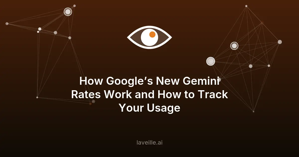Nouveaux quotas Gemini : comment Google calcule votre utilisation