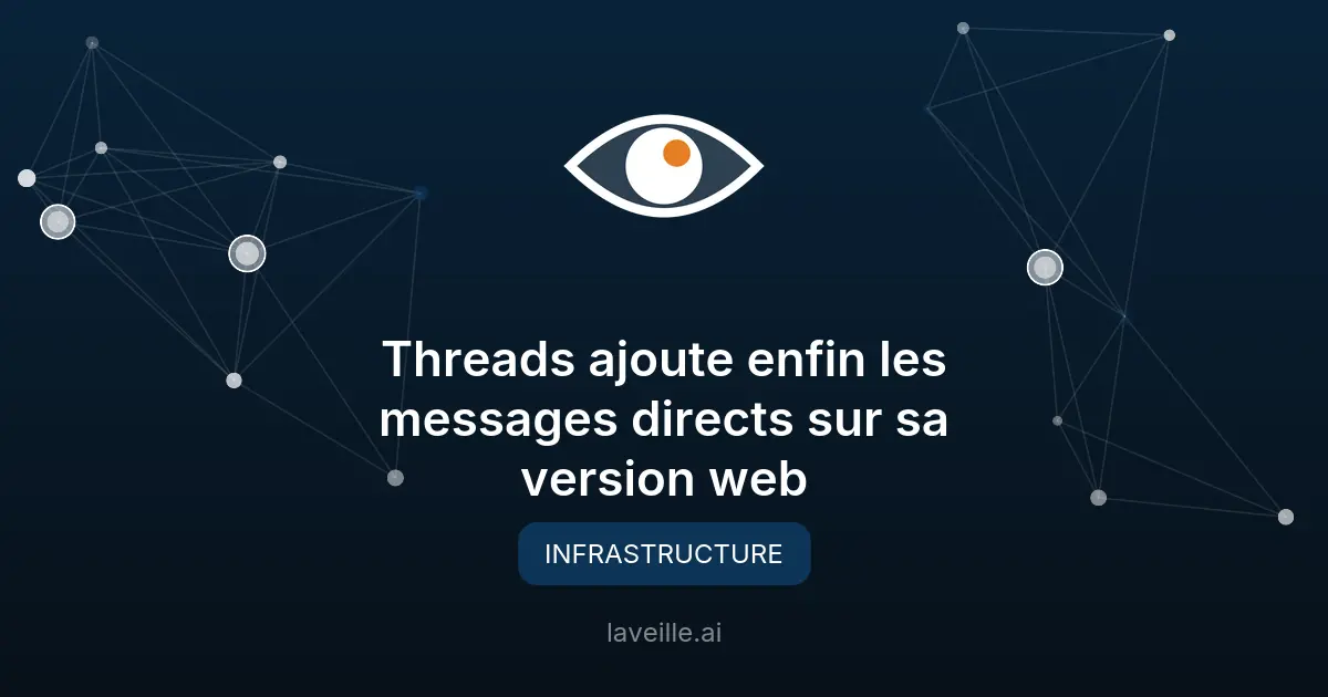 Threads ajoute enfin les messages directs sur sa version web