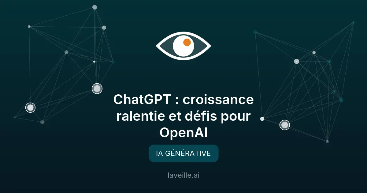 ChatGPT : croissance ralentie et défis pour OpenAI