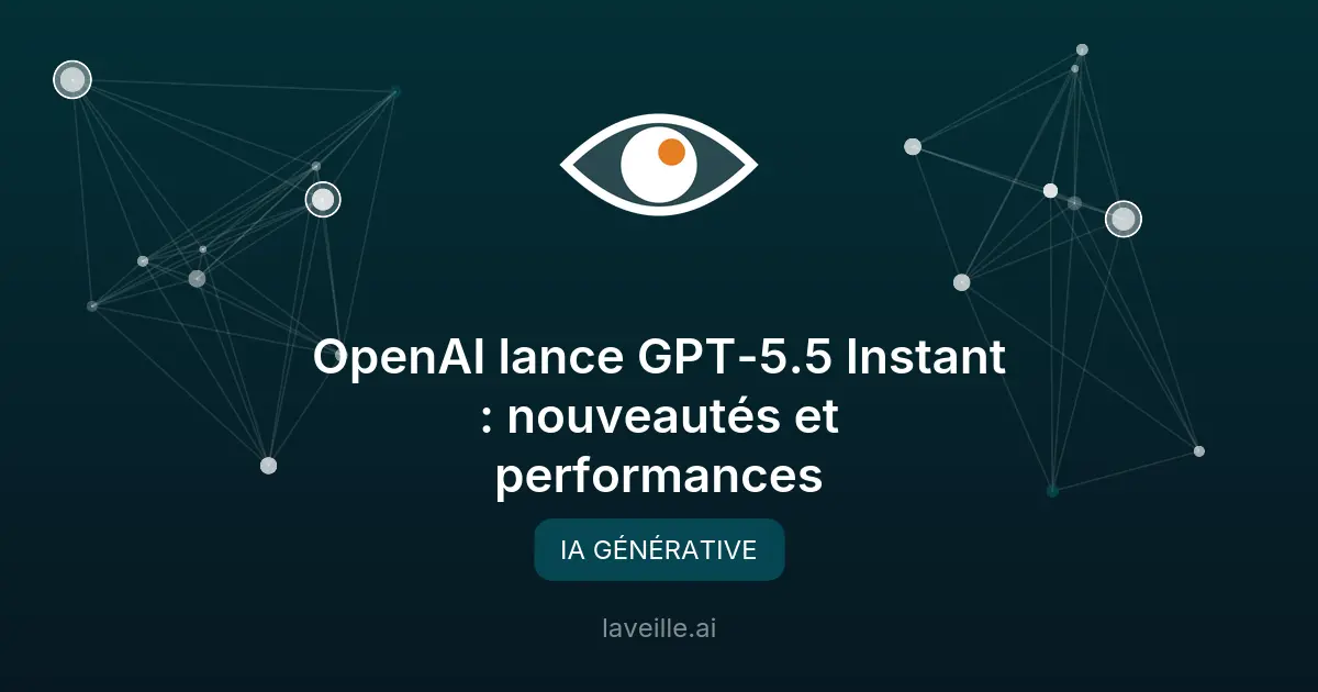 OpenAI lance GPT-5.5 Instant : nouveautés et performances