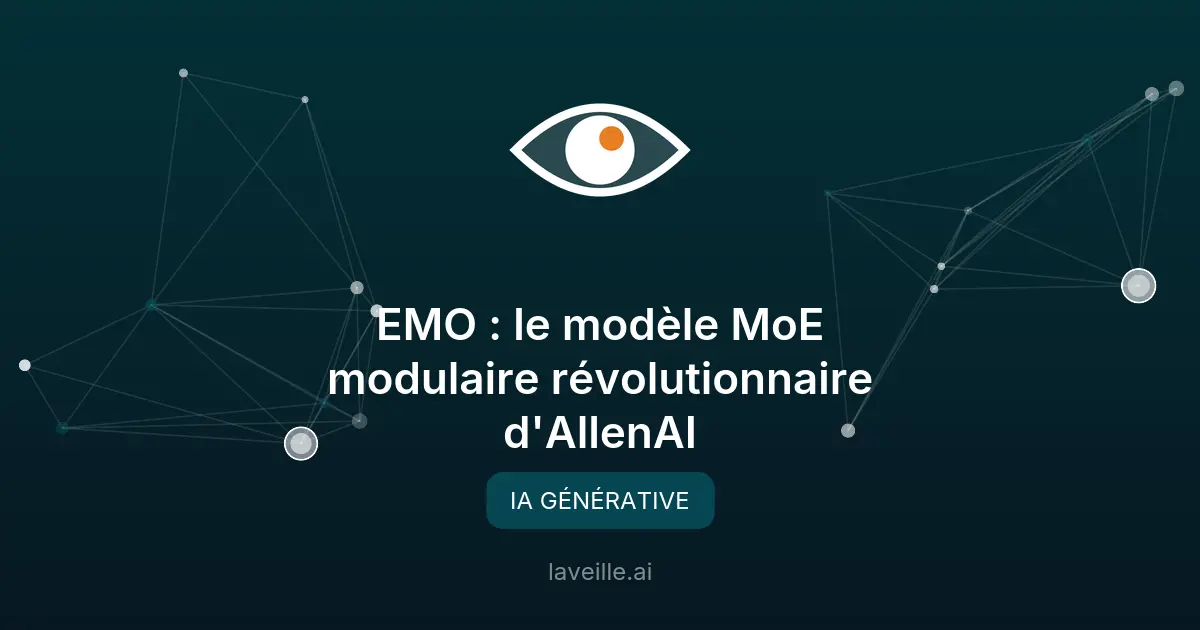 EMO : le modèle MoE modulaire révolutionnaire d'AllenAI