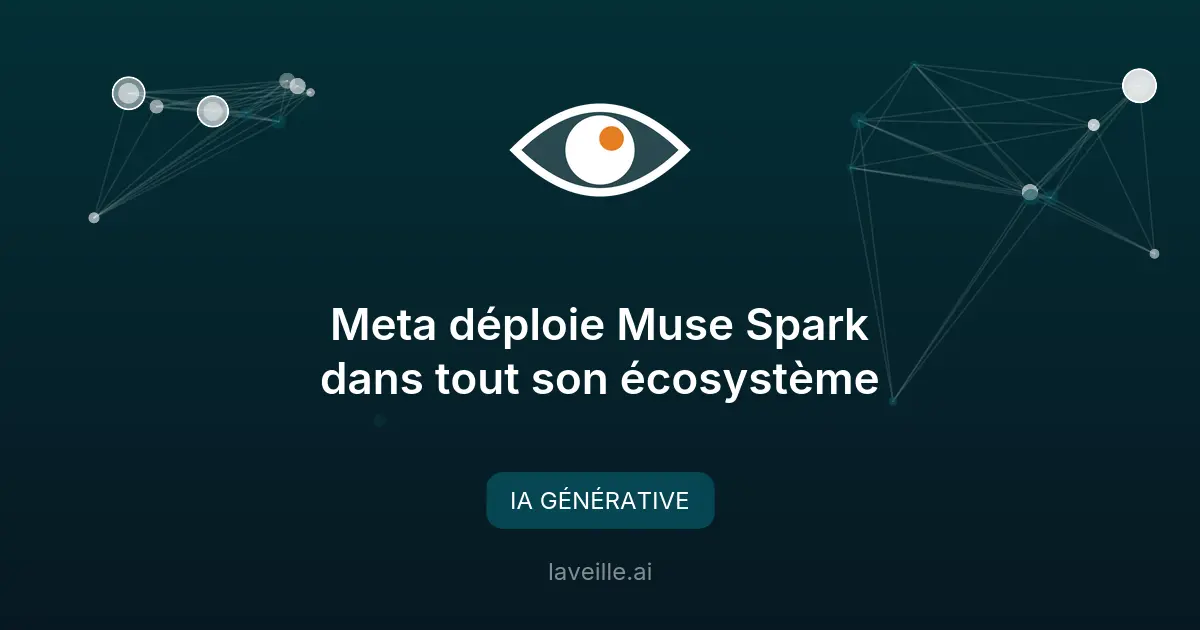 Meta déploie Muse Spark dans tout son écosystème