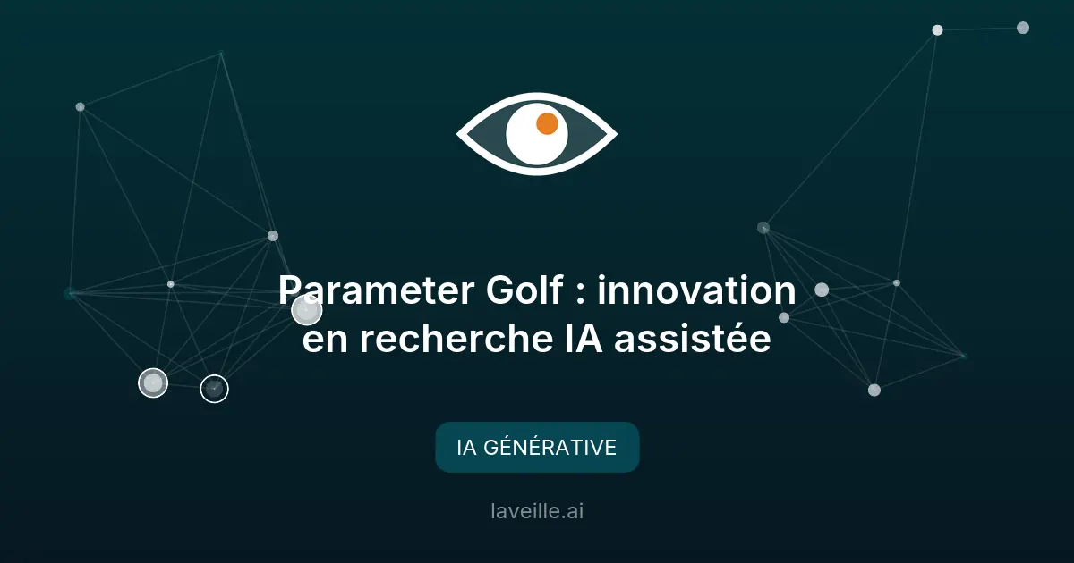 Parameter Golf : innovation en recherche IA assistée