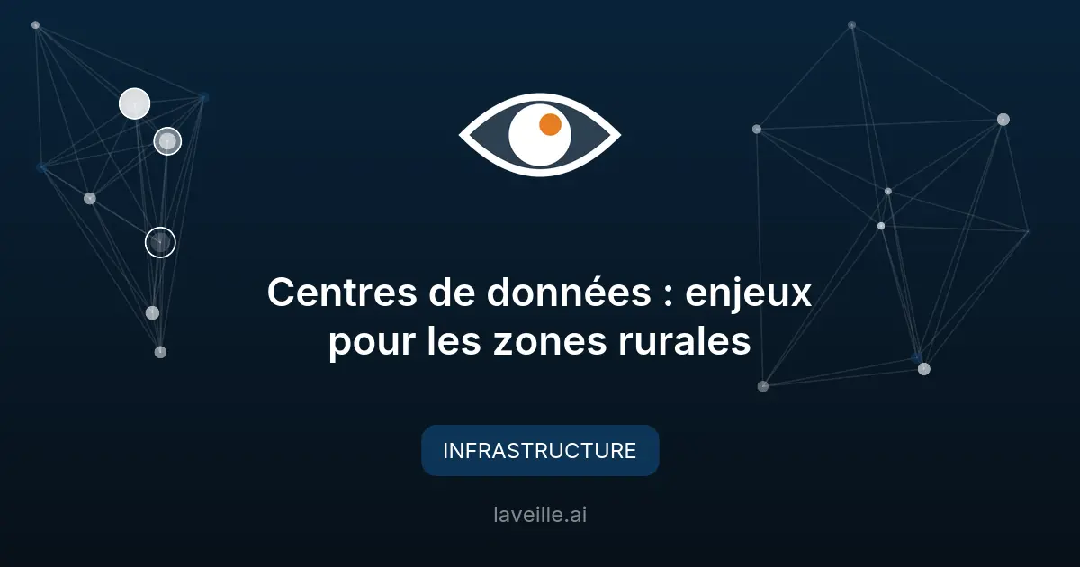 Centres de données : enjeux pour les zones rurales