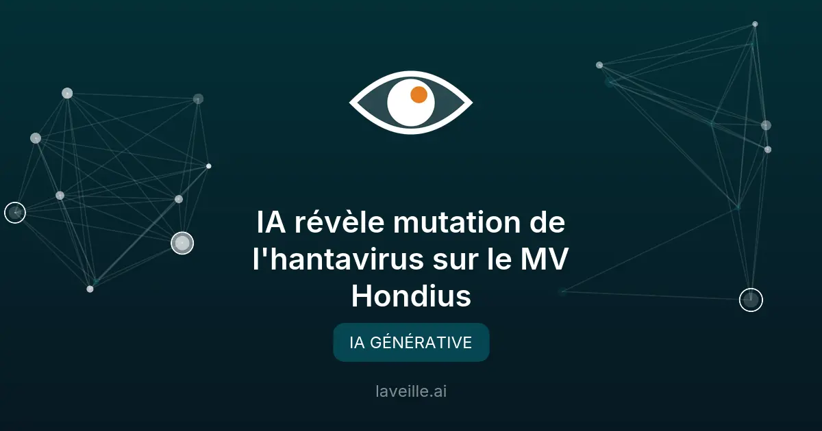 IA révèle mutation de l'hantavirus sur le MV Hondius