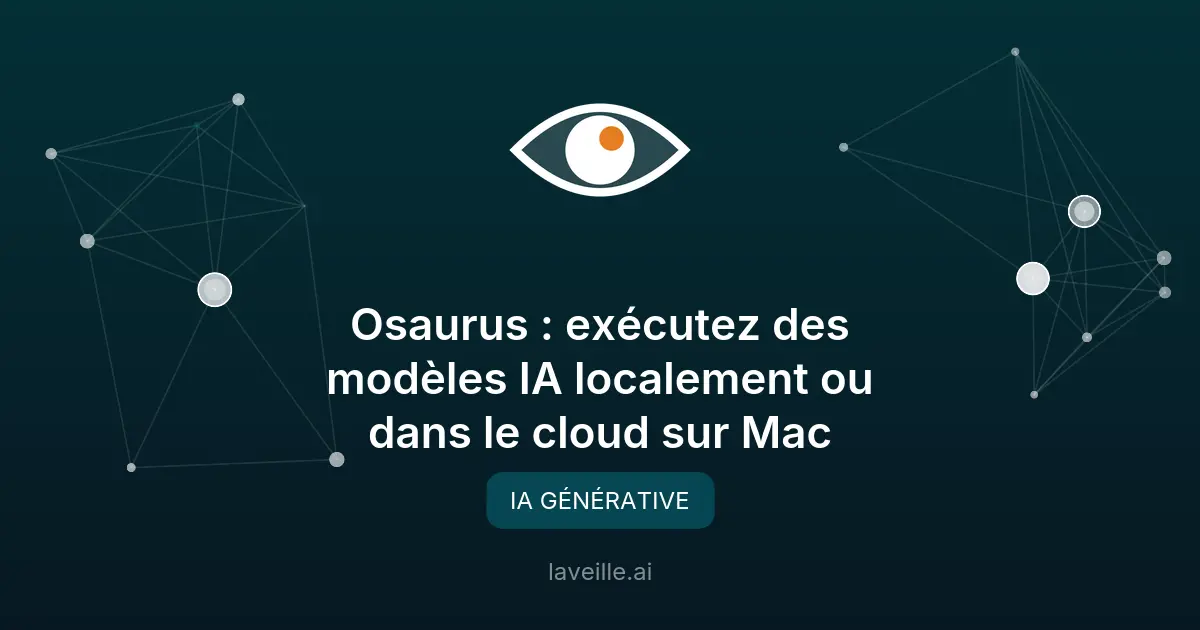 Osaurus : exécutez des modèles IA localement ou dans le cloud sur Mac